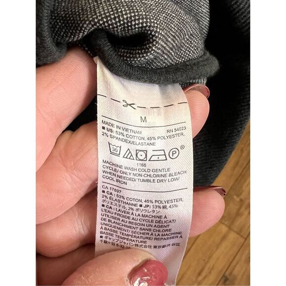 Banana Republic size medium charcoal gray jacket coat - Picture 3 of 3